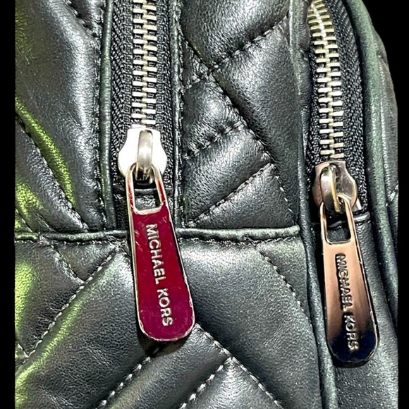 Beautiful Michael Kors Black Puffy Backpack GUC main image 13
